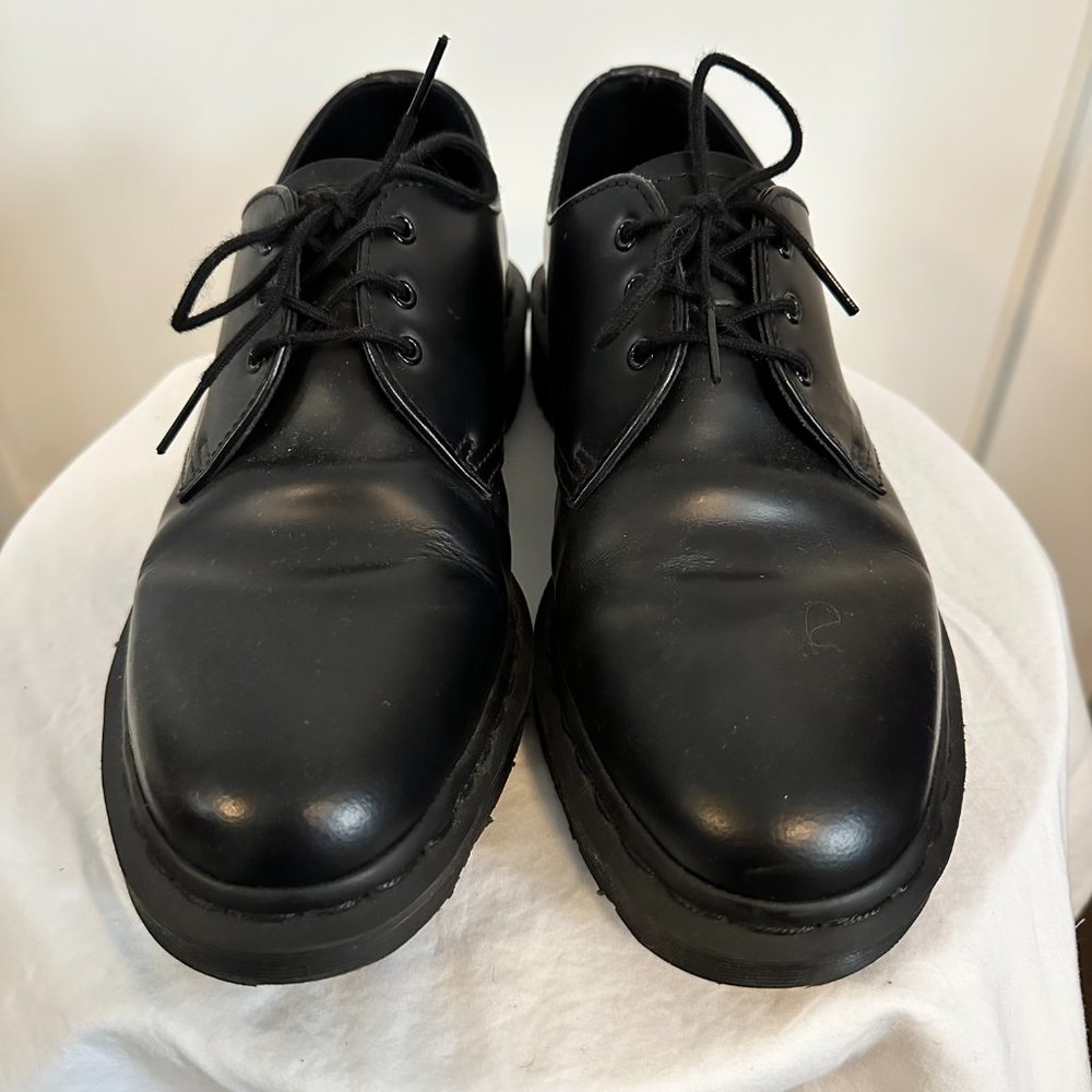 Dr. Martens - 1461 MONO SMOOTH LEATHER OXFORD - Black Smooth - EU42/US10